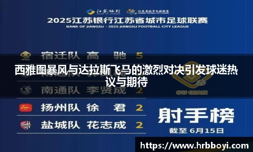 西雅图暴风与达拉斯飞马的激烈对决引发球迷热议与期待